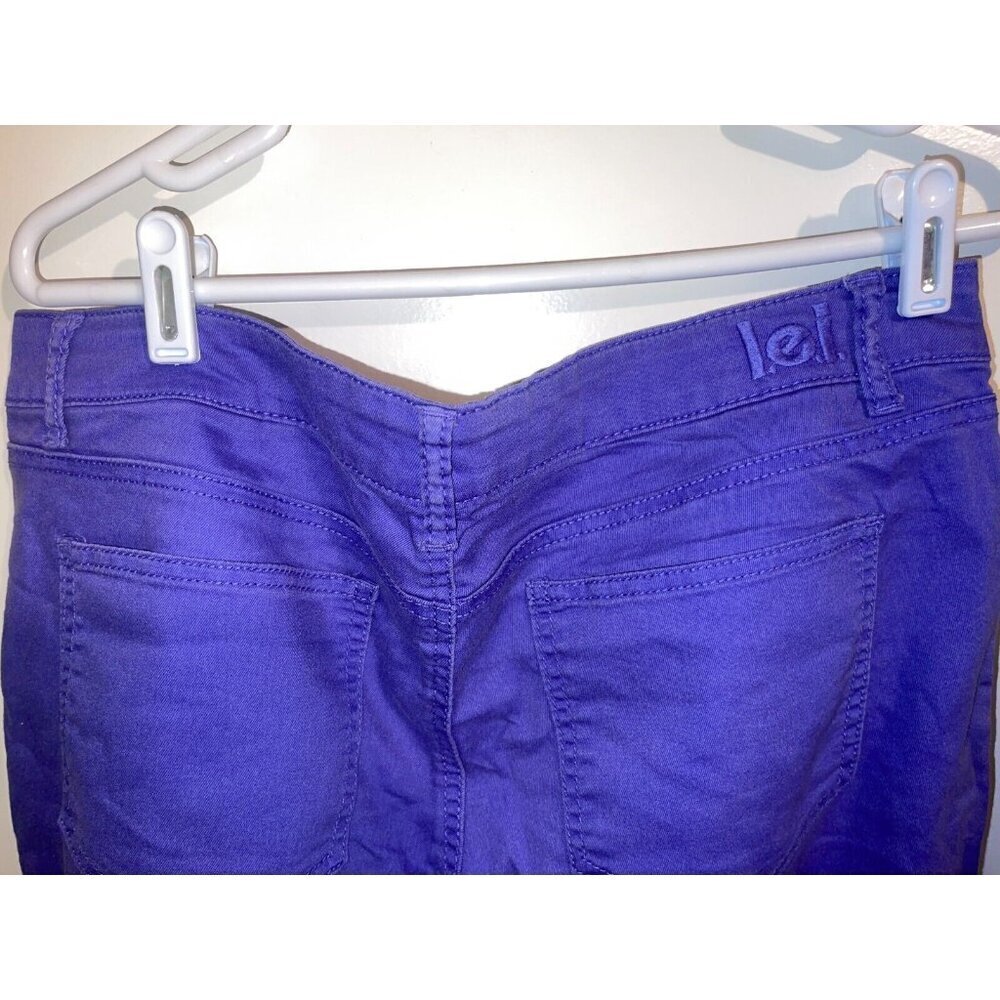 L.E.I Ashley Lowrise Sasha Pants Size 15 Neon Purple - Picture 6 of 7